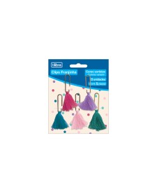 imagem de detalhe produto Clips Franjinha 28mm com 5 Unidades