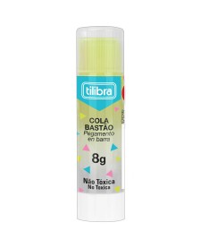 imagem principal do produto Cola em bastão 8g Transparente Colorida