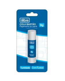 imagem principal do produto Cola em Bastão 9g - Blister com 1 unidade