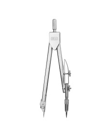 imagem principal do produto Compasso Metal com Tira-Linha C502 com Estojo