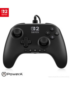 imagem principal do produto Controle Advantage com Fio PowerA para Nintendo Switch 2 - Preto