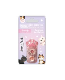 imagem principal do produto Corretivo em Fita 5mm x 6m Purrfect Cats