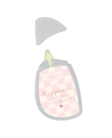 imagem principal do produto Corretivo em Fita 5mmx5m Soho - Blister com 1 Unidade