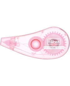 imagem principal do produto Corretivo em Fita 5mmx6m Rosa-Claro - Blister com 1 Unidade