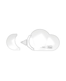 imagem principal do produto Corretivo em Fita Nuvem 5mmX5m Cores Sortidas