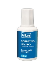 imagem principal do produto Corretivo Líquido 18ml - Blister com 1 Unidade