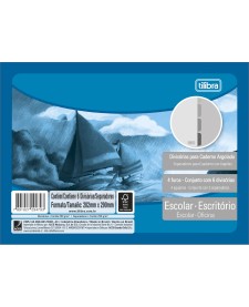 imagem de detalhe produto Divisórias Cinza para Caderno Argolado Universitário