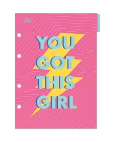 imagem de detalhe produto Divisórias Metalizadas Colegial Be Nice