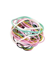 imagem de detalhe produto Elástico Colorido - Kraft Bag Com 135 Unidades