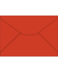 imagem principal do produto Envelope Carta TB11 Vermelho 114x162mm - Caixa com 100 Unidades