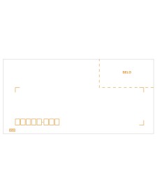 imagem principal do produto Envelope Ofício Branco TB11 114x229mm