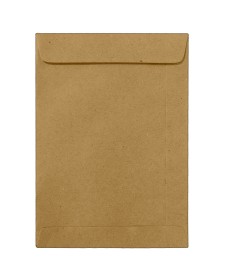 imagem principal do produto Envelope Saco Kraft Natural KN17 110x170mm - Caixa com 500 Unidades