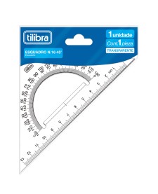 imagem de detalhe produto Esquadro Escolar N.16 45 Graus Académie