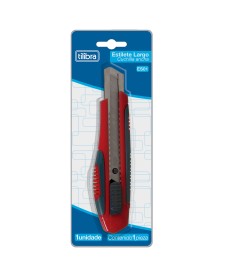 imagem de detalhe produto Estilete Largo de Plástico com Trava ES01 Profissional