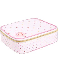 imagem principal do produto Estojo Box Académie Coração Metalizado