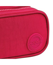 imagem de detalhe produto Estojo Duplo Grande Académie Cereja