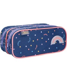 imagem principal do produto Estojo Duplo Grande Académie Dots