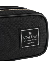 imagem de detalhe produto Estojo Duplo Grande Académie Preto (179558)