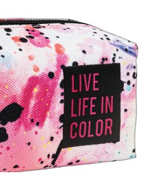 imagem de detalhe produto Estojo Médio Académie Splashes Branco