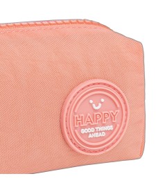 imagem de detalhe produto Estojo Médio Happy Salmão