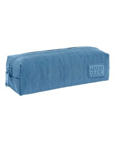 imagem principal do produto Estojo Médio MoodPack Azul Pastel