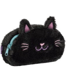 imagem principal do produto Estojo Médio Pelúcia Purrfect Cats