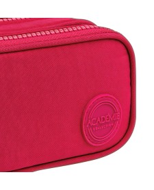 imagem de detalhe produto Estojo Triplo Grande Académie Cereja