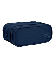 imagem principal do produto Estojo Triplo MoodPack Azul