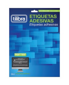 imagem de detalhe produto Etiqueta Adesiva Inkjet/Laser Carta 279,4mmx215,9mm TB6285 25 Unidades