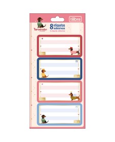 imagem principal do produto Etiqueta Escolar Adesiva Brownie