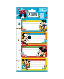 imagem principal do produto Etiqueta Escolar Adesiva Mickey