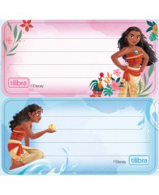 imagem de detalhe produto Etiqueta Escolar Adesiva Moana