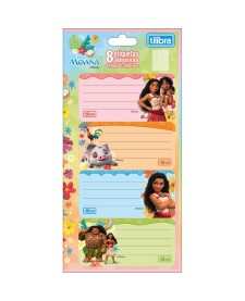 imagem principal do produto Etiqueta Escolar Adesiva Moana