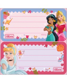 imagem de detalhe produto Etiqueta Escolar Adesiva Princesas