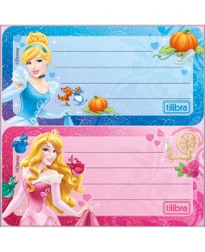 imagem de detalhe produto Etiqueta Escolar Adesiva Princesas