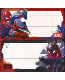 imagem de detalhe produto Etiqueta Escolar Adesiva Spider-Man