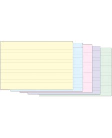 imagem principal do produto Ficha Pautada Colors - Número 2 - 4x6 50 Folhas