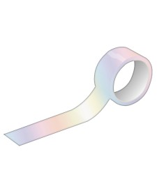 imagem principal do produto Fita Adesiva Holográfica 15mmX5m - Blister com 3 Unidades