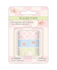 imagem principal do produto Fita Adesiva Washi Tape Soho