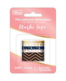 imagem principal do produto Fita Adesiva Washi Tape