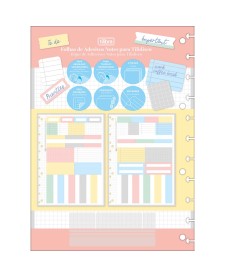imagem principal do produto Folhas de Adesivos Notes para Tilidisco 2 Folhas