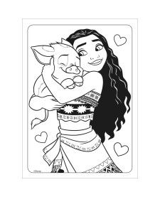 imagem de detalhe produto Folhas de Adesivos para Colorir Princesas