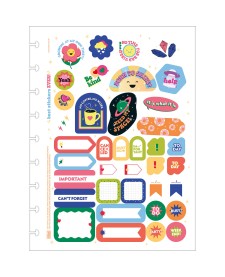 imagem de detalhe produto Folhas de Adesivos para Tilidisco Colegial