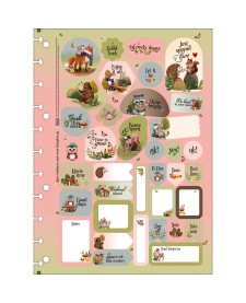 imagem de detalhe produto Folhas de Adesivos para Tilidisco Loveland