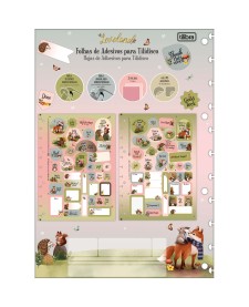 imagem principal do produto Folhas de Adesivos para Tilidisco Loveland