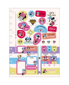 imagem de detalhe produto Folhas de Adesivos para Tilidisco Minnie