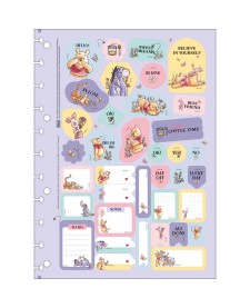 imagem de detalhe produto Folhas de Adesivos para Tilidisco Pooh