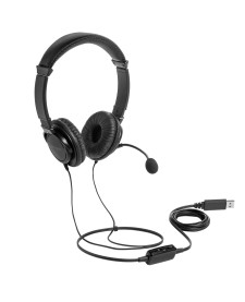 imagem principal do produto Fone de Ouvido USB com microfone e controle de volume