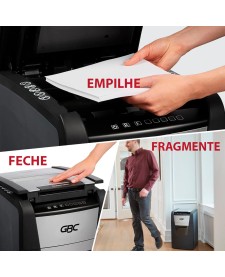 imagem de detalhe produto Fragmentadora Automática de papel  Tilibra 150 folhas - 150x 127V