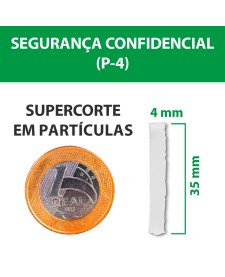 imagem de detalhe produto Fragmentadora de papel Tilibra 10 folhas - IQ Slim Home Office 220V